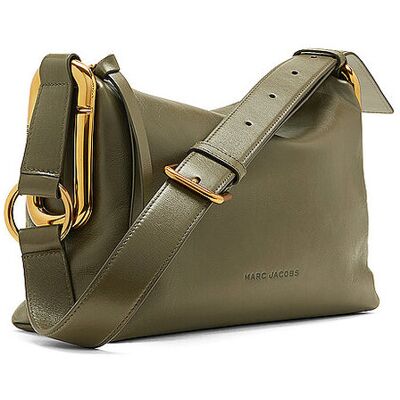 Marc Jacobs Sac en cuir - Sac à bandoulière SCENE olive - Publicité Marc Jacobs Sac en cuir - Sac à bandoulière SCENE olive - Publicité