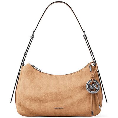 Michael Kors Sac en cuir - Sac bandoulière marron clair - Publicité Michael Kors Sac en cuir - Sac bandoulière marron clair - Publicité