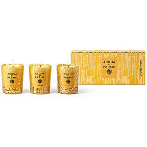 Acqua di Parma Coffret cadeau - Trio de bougies Holiday 3x70g - Publicité Acqua di Parma Coffret cadeau - Trio de bougies Holiday 3x70g - Publicité