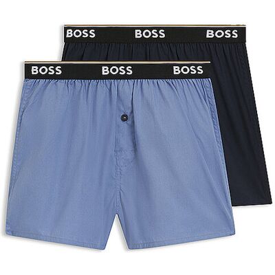 Boss Boxershorts, lot de 2, bleu clair/bleu pastel bleu XL - Publicité Boss Boxershorts, lot de 2, bleu clair/bleu pastel bleu XL - Publicité