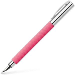 Faber-Castell Stylo plume Ambition Opart Pink Sunset Medium rose - Publicité Faber-Castell Stylo plume Ambition Opart Pink Sunset Medium rose - Publicité