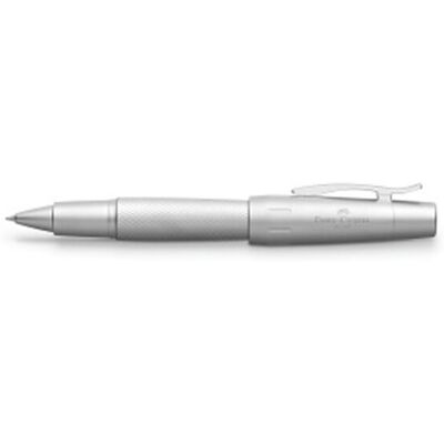 Faber-Castell Roller e-motion pure (Argent) aucune couleur - Publicité Faber-Castell Roller e-motion pure (Argent) aucune couleur - Publicité