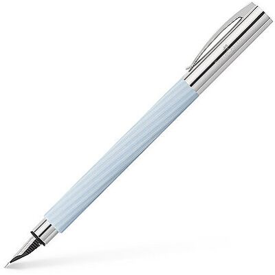 Faber-Castell Stylo plume AMBITION ITALIC ICE BLUE F aucune couleur - Publicité Faber-Castell Stylo plume AMBITION ITALIC ICE BLUE F aucune couleur - Publicité