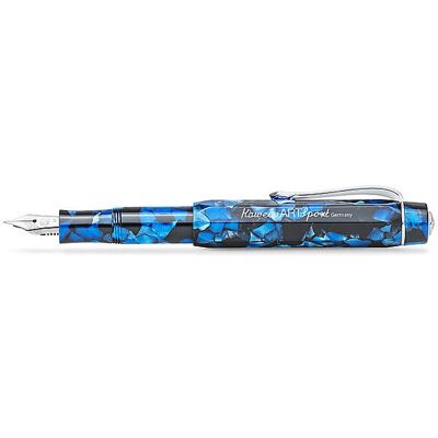 Kaweco Stylo plume Art Sport Pebble Blue Medium bleu - Publicité Kaweco Stylo plume Art Sport Pebble Blue Medium bleu - Publicité