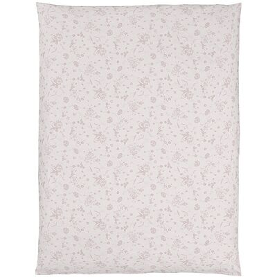 Christian Fischbacher Crème Rose Jacquard Housse de Couette - Duvet Cover - Publicité Christian Fischbacher Crème Rose Jacquard Housse de Couette - Duvet Cover - Publicité