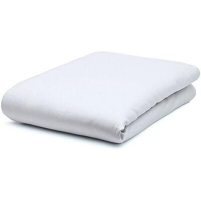 Fleuresse Drap-housse Satin Royal Uni 90x200cm Argent - Literie - Publicité Fleuresse Drap-housse Satin Royal Uni 90x200cm Argent - Literie - Publicité