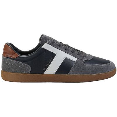 Tommy Hilfiger Sneaker TH TRIBECA bleu marine 41 - Publicité Tommy Hilfiger Sneaker TH TRIBECA bleu marine 41 - Publicité