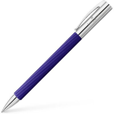 Faber-Castell Drehkugelschreiber Ambition Italic Midnight Mauve violet - Publicité Faber-Castell Drehkugelschreiber Ambition Italic Midnight Mauve violet - Publicité