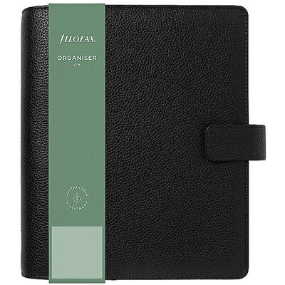 Filofax Organiseur Camden A5 Noir noir - Publicité Filofax Organiseur Camden A5 Noir noir - Publicité