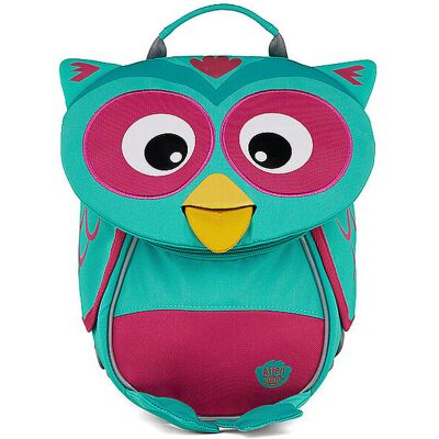 Affenzahn Sac à dos enfant Petits Amis - Hibou turquoise - Publicité Affenzahn Sac à dos enfant Petits Amis - Hibou turquoise - Publicité
