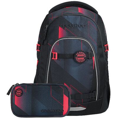 Coocazoo Ensemble de sac à dos scolaire 3 pièces MATE FC Bayern Stern Des Südens - Publicité Coocazoo Ensemble de sac à dos scolaire 3 pièces MATE FC Bayern Stern Des Südens - Publicité