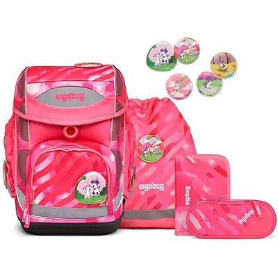 Ergobag Set de cartable 5 pièces Cubo Licorne multicolore - Publicité Ergobag Set de cartable 5 pièces Cubo Licorne multicolore - Publicité