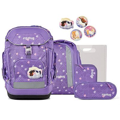 Ergobag Ensemble de sac à dos scolaire 6 pièces PonyBäradies - Publicité Ergobag Ensemble de sac à dos scolaire 6 pièces PonyBäradies - Publicité