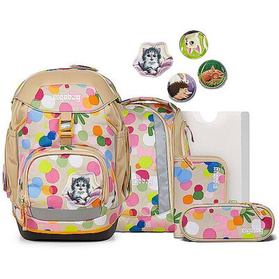 Ergobag Set de sac à dos scolaire 6 pièces Flower PowBär 2026 - Publicité Ergobag Set de sac à dos scolaire 6 pièces Flower PowBär 2026 - Publicité