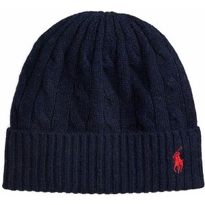 Ralph Lauren Mütze - Haube bleu marine - Publicité Ralph Lauren Mütze - Haube bleu marine - Publicité