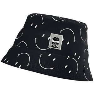 Rainkiss Bob - Bucket Hat Classic Smile noir - Publicité Rainkiss Bob - Bucket Hat Classic Smile noir - Publicité