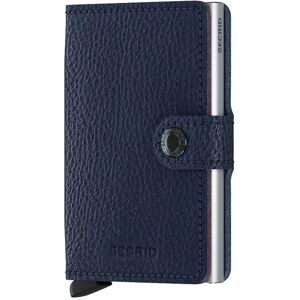 Secrid Portefeuille - Miniwallet Vegetable Tanned bleu-argent bleu - Publicité Secrid Portefeuille - Miniwallet Vegetable Tanned bleu-argent bleu - Publicité