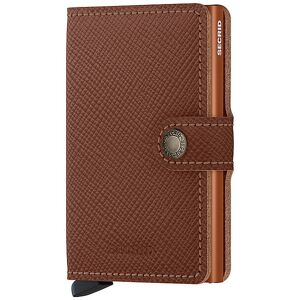 Secrid Portefeuille - Miniwallet Saffiano caramel marron clair - Publicité Secrid Portefeuille - Miniwallet Saffiano caramel marron clair - Publicité