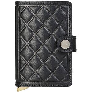 Secrid Portefeuille - Miniwallet Premium Emboss Diamond black noir - Publicité Secrid Portefeuille - Miniwallet Premium Emboss Diamond black noir - Publicité