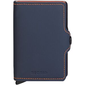 Secrid Portefeuille - Twinwallet Matte night blue-orange bleu - Publicité Secrid Portefeuille - Twinwallet Matte night blue-orange bleu - Publicité