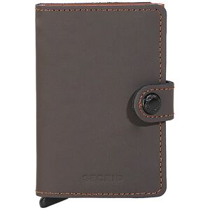 Secrid Portefeuille - Miniwallet Matte truffle & orange marron - Publicité Secrid Portefeuille - Miniwallet Matte truffle & orange marron - Publicité