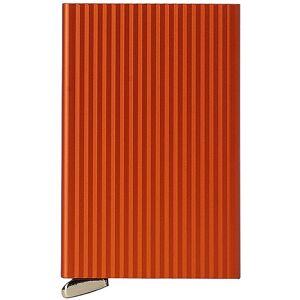Secrid Portefeuille PREMIUM CARDPROTECTOR + FLUTED orange - Publicité Secrid Portefeuille PREMIUM CARDPROTECTOR + FLUTED orange - Publicité