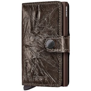 Secrid Portefeuille - Miniwallet Crunch bronze marron - Publicité Secrid Portefeuille - Miniwallet Crunch bronze marron - Publicité