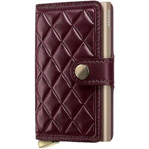 Secrid Portefeuille - Miniwallet Premium Emboss Diamond bordeaux rouge foncé - Publicité Secrid Portefeuille - Miniwallet Premium Emboss Diamond bordeaux rouge foncé - Publicité