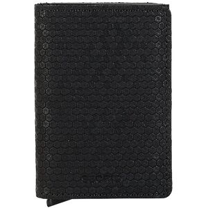 Secrid Portefeuille - Slimwallet Hexagon noir noir - Publicité Secrid Portefeuille - Slimwallet Hexagon noir noir - Publicité