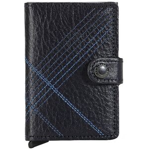 Secrid Portefeuille - Miniwallet Linea navy bleu marine - Publicité Secrid Portefeuille - Miniwallet Linea navy bleu marine - Publicité