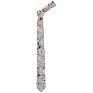 Seidenfalter Cravate PRINCE BOWTIE gris clair - Publicité Seidenfalter Cravate PRINCE BOWTIE gris clair - Publicité