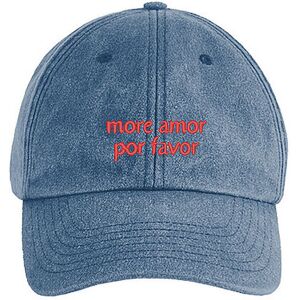 Swfd Kappe MORE AMOR POR FAVOR bleu marine - Publicité Swfd Kappe MORE AMOR POR FAVOR bleu marine - Publicité