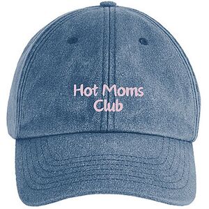 Swfd Casquette HOT MOMS CLUB bleu marine - Publicité Swfd Casquette HOT MOMS CLUB bleu marine - Publicité