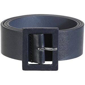 Max Mara Ceinture en cuir WKABRIO bleu marine M - Publicité Max Mara Ceinture en cuir WKABRIO bleu marine M - Publicité
