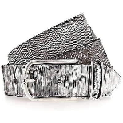 B.Belt Ceinture en cuir CUNO gris 105 - Publicité B.Belt Ceinture en cuir CUNO gris 105 - Publicité