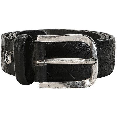 B.Belt Ceinture en cuir noir 90 - Publicité B.Belt Ceinture en cuir noir 90 - Publicité