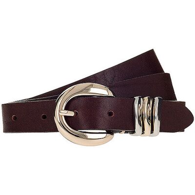 B.Belt Ceinture en cuir marron 80 - Publicité B.Belt Ceinture en cuir marron 80 - Publicité