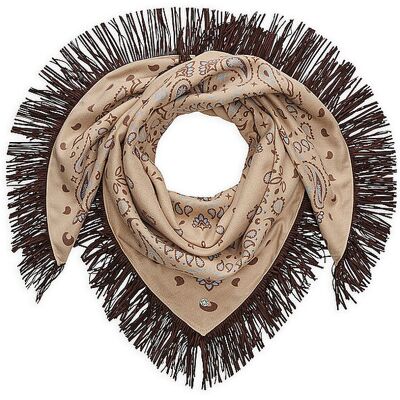 Codello Foulard beige - Publicité Codello Foulard beige - Publicité