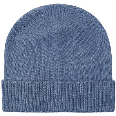 Katestorm Bonnet en cachemire bleu - Publicité Katestorm Bonnet en cachemire bleu - Publicité