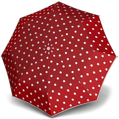 Knirps Parapluie de poche T.205 DUOMATIC rouge - Publicité Knirps Parapluie de poche T.205 DUOMATIC rouge - Publicité