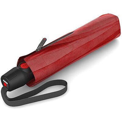 Knirps Parapluie de poche T.200 MEDIUM DUOMATIC rouge - Publicité Knirps Parapluie de poche T.200 MEDIUM DUOMATIC rouge - Publicité