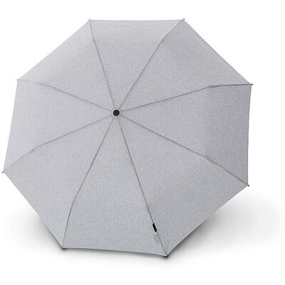 Knirps Parapluie de poche C.041 CHROM MATT MANUAL gris - Publicité Knirps Parapluie de poche C.041 CHROM MATT MANUAL gris - Publicité