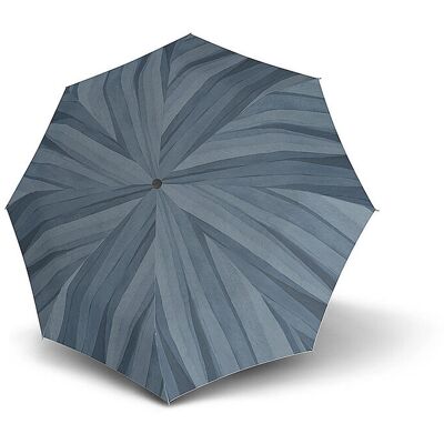 Knirps Parapluie de poche T200 Medium Duomatic gris - Publicité Knirps Parapluie de poche T200 Medium Duomatic gris - Publicité