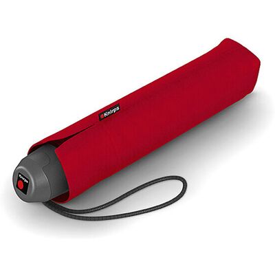Knirps Parapluie de poche E.050 MANUEL rouge rouge - Publicité Knirps Parapluie de poche E.050 MANUEL rouge rouge - Publicité