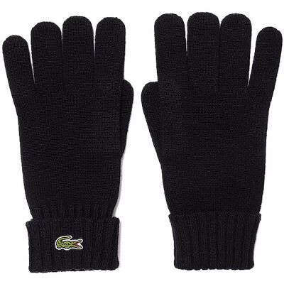 Lacoste Gants noir L - Publicité Lacoste Gants noir L - Publicité