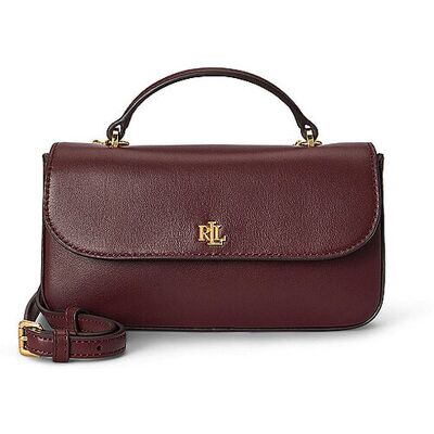 Ralph Lauren Portefeuille MARCY Large rouge foncé - Publicité Ralph Lauren Portefeuille MARCY Large rouge foncé - Publicité