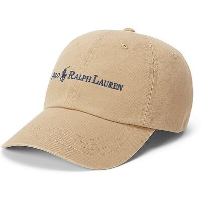 Ralph Lauren Casquette camel - Publicité Ralph Lauren Casquette camel - Publicité