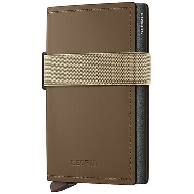 Secrid Portefeuille - Bandwallet Matte earth-beige beige - Publicité Secrid Portefeuille - Bandwallet Matte earth-beige beige - Publicité