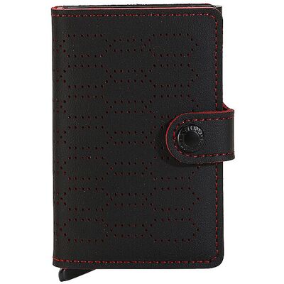 Secrid Geldbörse - Miniwallet Fuel noir-rouge noir - Publicité Secrid Geldbörse - Miniwallet Fuel noir-rouge noir - Publicité