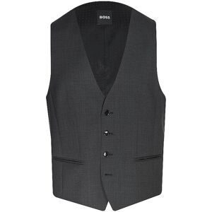Boss Gilet de costume H-HUGE gris 58 - Publicité Boss Gilet de costume H-HUGE gris 58 - Publicité